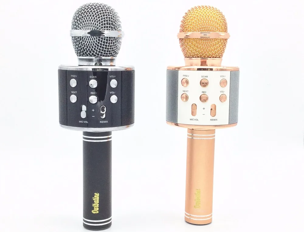 Модные волшебный микрофон караоке плеер Беспроводной конденсаторный Bluetooth MIC