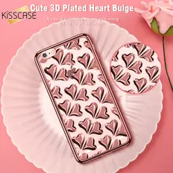 KISSCASE мода покрытие любовь чехол для телефона для iPhone 6 S плюс 6splus Дело Симпатичные мягкие ТПУ чехол для телефона iPhone 6 Plus 6 Plus Fundas