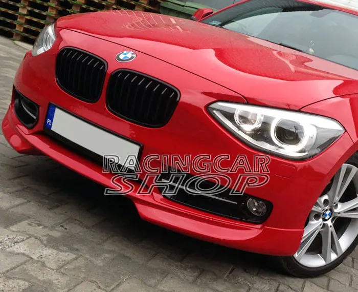 Окрашенные ACS стиль передний спойлер для BMW 1 Series F20 F21 116i 118i 125i нормальный Бампер