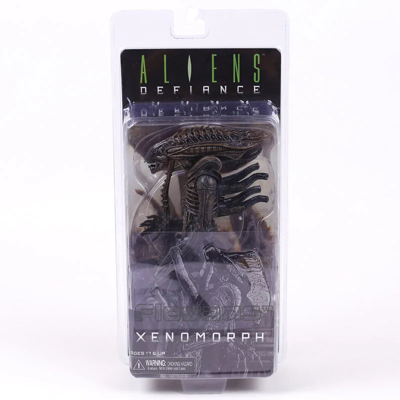 NECA ALIEN lamburt (компрессионный костюм)/Aliens Defiance Xenomorph / Warrior Alien ПВХ фигурка