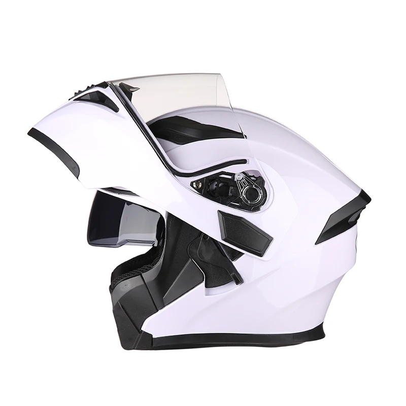 Флип мотоциклетный шлем для гонок модульный двойной объектив мотокросса шлем полный лицо шлемы мотомотошлем шлем - Цвет: a1