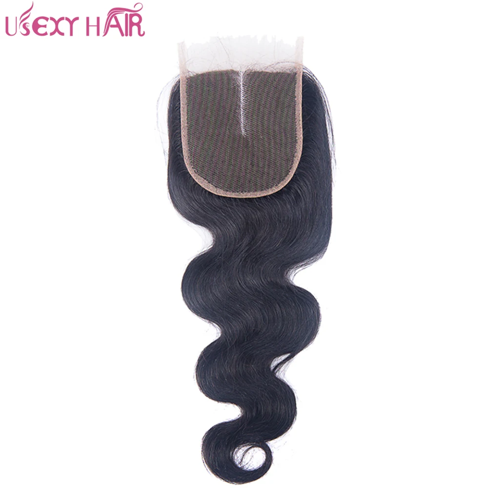 USEXY HAIR 13 x 4 Lace Frontal Closure with Bundles Brazilian Body Wave Human Hair Bundles with Lace Closure USEXY HAIR 13 x 4 Lace Frontal Closure with Bundles Brazilian Body Wave Human Hair Bundles with Lace Closure