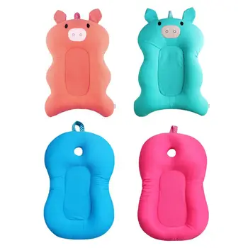 

Newborn baby shower portable air bed baby bath mat non-slip collapsible bath mat safety bath seat safety shower mat mesh mat
