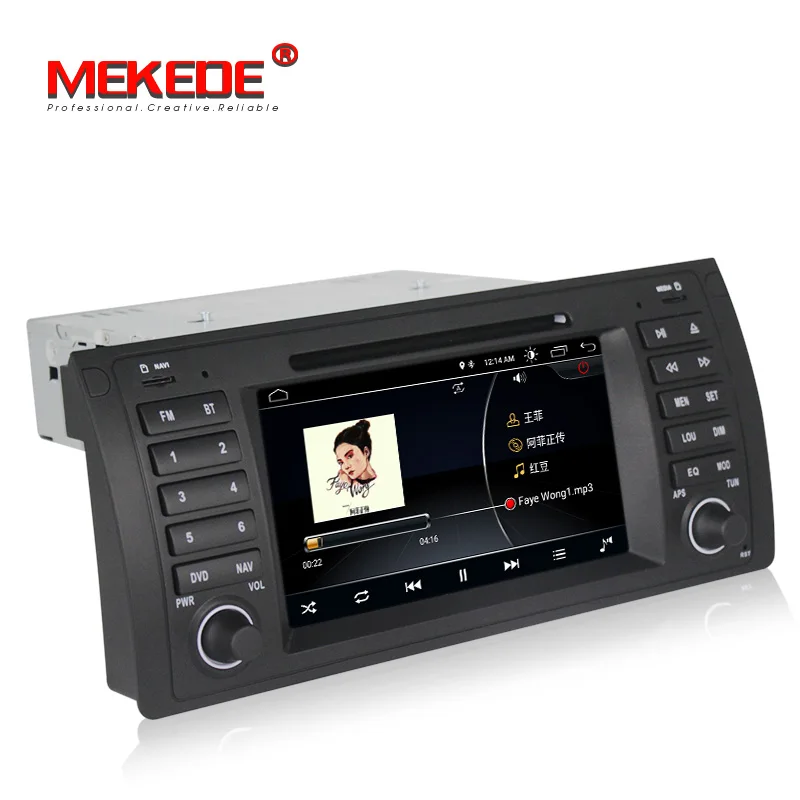 Excellent New arrival!Mekede android 8.1 car gps dvd player for BMW E53 X5 E39 with wifi BT radio gps navigation including canbus 5