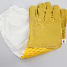 Пара защита для Пчеловодство Перчатки Козьей пчеловодческий вентилируемый одежда с длинным рукавом Пчеловодство оборудования и toolsd38