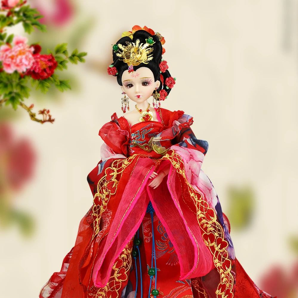 Fortune days кукла East Charm Blossom включая красную подставку для одежды и коробку в