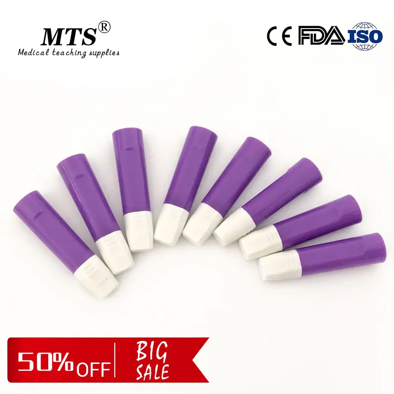 

Single use lancet Blood collection needle for Diabetics Collect Blood or Hospital blood test Collecting blood samples box purpl