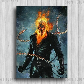 

5d diy diamond painting Ghost Rider mosaic needlework embroidery with rhinestones dmc diamond cross stitch home decor