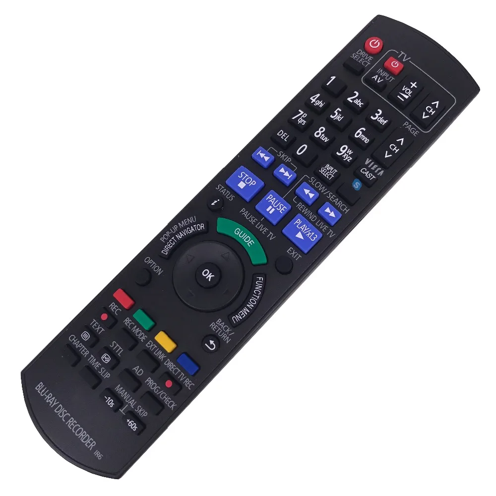 Baru Remote Control Untuk Panasonic Blu Ray Disc Perekam N2qayb000475 N2qayb000479 Dmrbw780gl Remote Controls Aliexpress