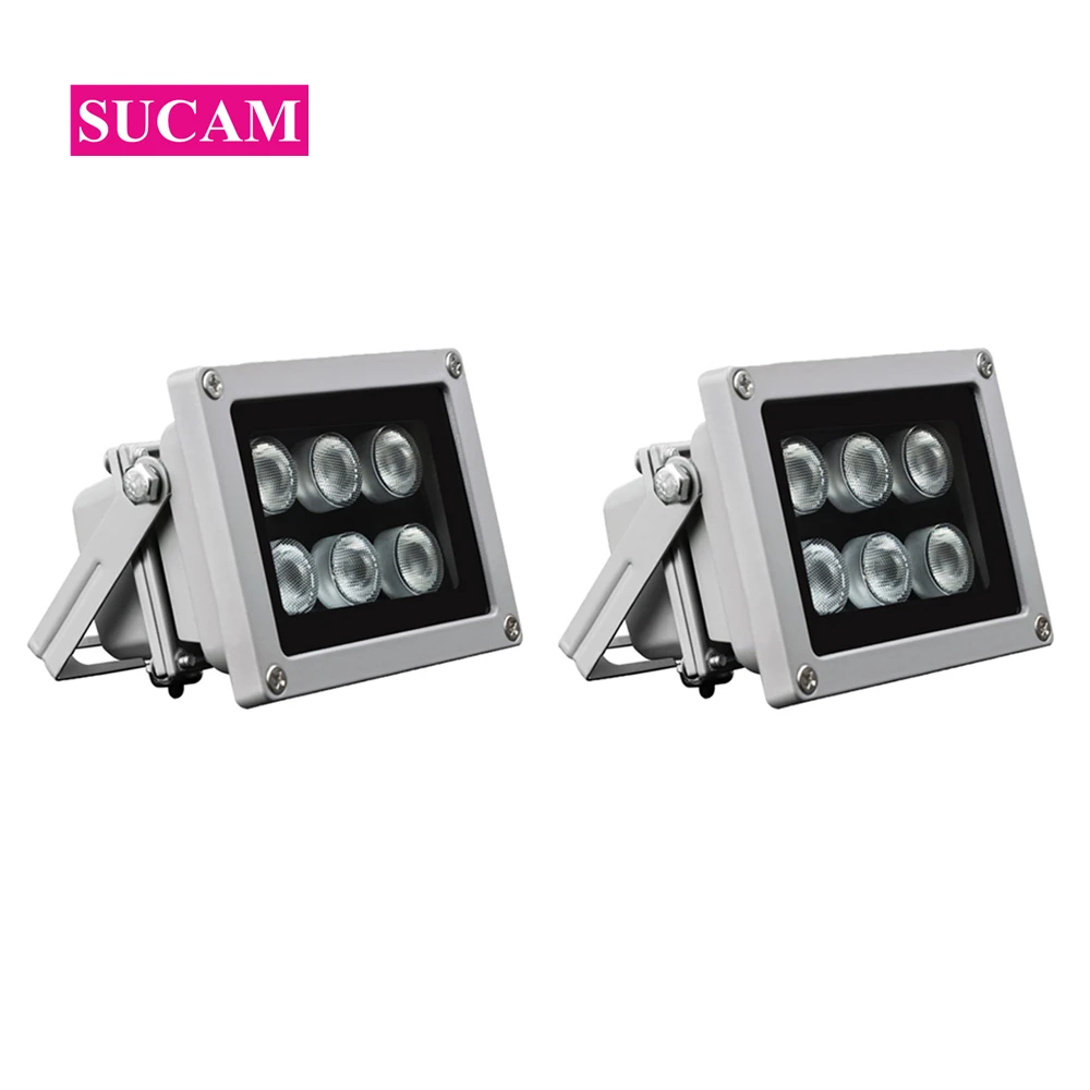 

IP66 6 Array IR Leds Illuminator Light CCTV Infrared Outdoor Lights for CCTV Camera Night Vision Support 3.6mm Lens CCTV Cam