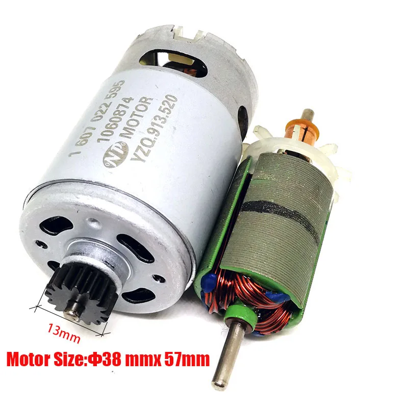  GSB18-2-LI 18V 16-teeth 1607022595 gear motor For BOSCH 3601JA53K0 ASI electric drill screw machine