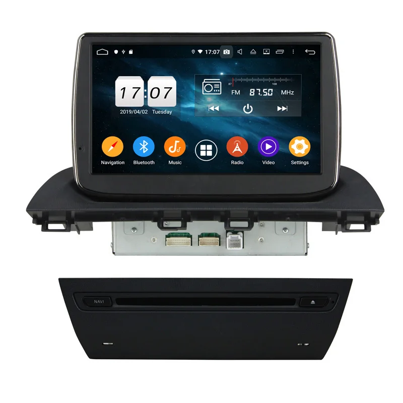 Sale 9" Android 9.0 Car Multimedia Player for Mazda 3 Axela 2014-2016 with octa core 4G 32G 1024*600 touch screen 6