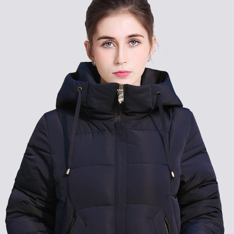 Утолщение куртка женская зимняя парка Большой Размеры 6XL длинные модные Для женщин зимнее пальто с капюшоном теплая куртка пуховик женский верхняя одежда