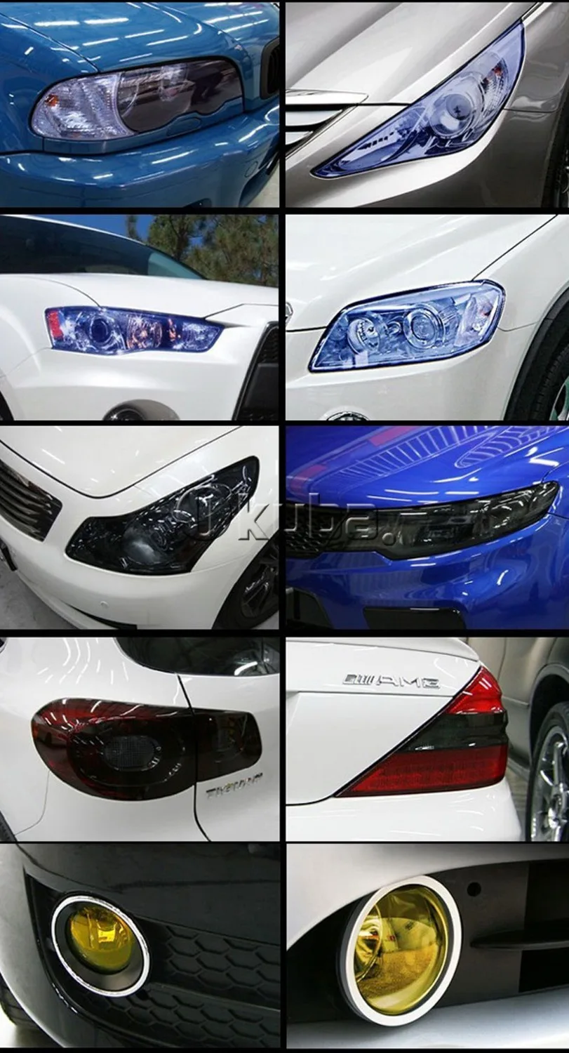 30cm*10m/roll Car Head Light Film Motorcycle Headlight Film Tail Light