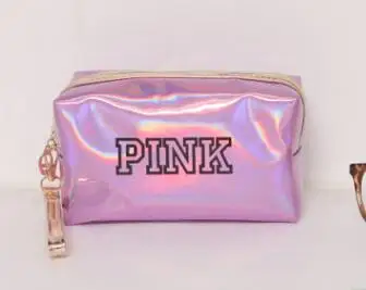 

Hot-selling estuche trousse GIRL PINK MAKEUP BAG women's vs necessaire para maquiagem Cosmetic Bag Cases heuptas