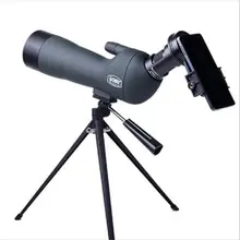 Бренд GOMU 20-60x60 HD зум высокое качество точность Зрительная труба телескоп штатив Подключение адаптер для мобильного телефона наблюдение за птицами