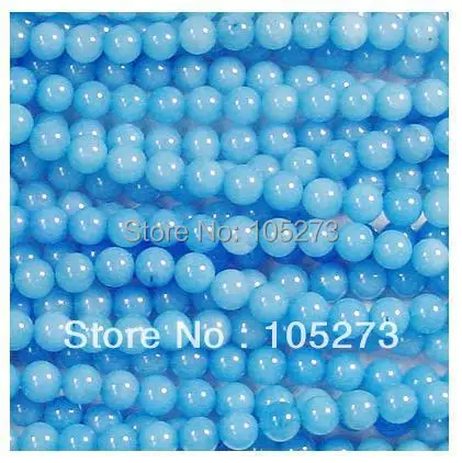 Wholesale Gem Stone Jewelry Turquoise Candy Jade 6mm Round Shaper AA+ 15''/String Loose Beads New Free Shipping | Украшения и
