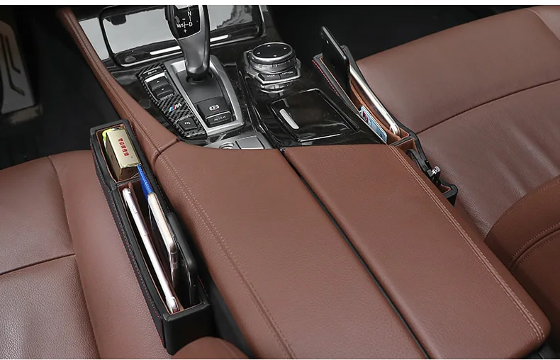 Для сидения автомобиля, органайзер, хранилище, сумочка, коробка держатель телефона коробка для BMW X1 F25 F15 F85 F20 F21 F30 F35 F80 F32 F33 F48 F82 F83 F10 F16 F26
