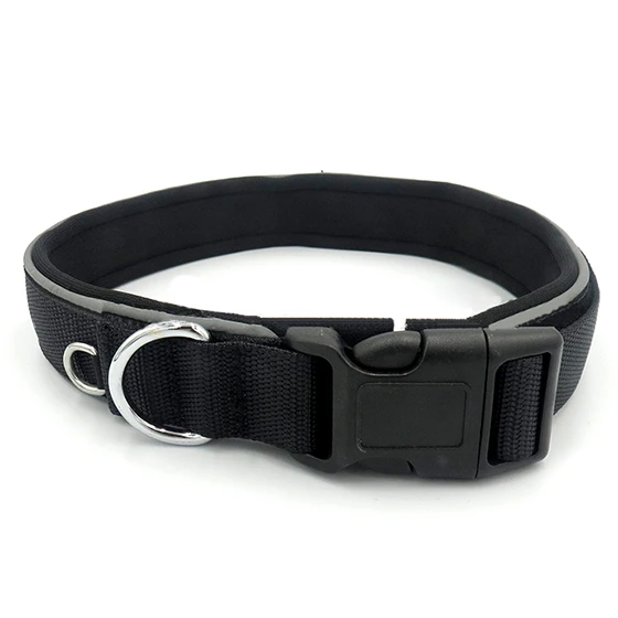 

IALJ Top Pet Collars for Dogs Reflective Neoprene Classic Ultra-soft Padded Dog Collar