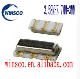 

200PCS/LOT 3.58MHZ 100% New crystal oscillator CSTCC3M58G53-RO 7030 ONE PACKING 3.58 MHZ