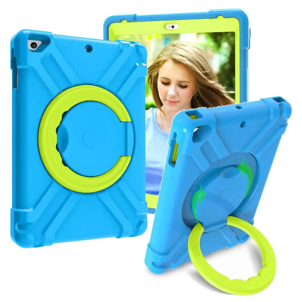 Eva чехол для iPad 9 7 2018 2017 Air 2 360 Вращающийся детский безопасный противоударный ПК