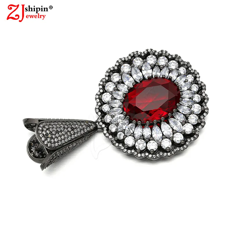 

2019 new charm fringed micro-inlaid zircon CZ jewelry accessories connector pendant suitable for DIY jewelry discovery productio