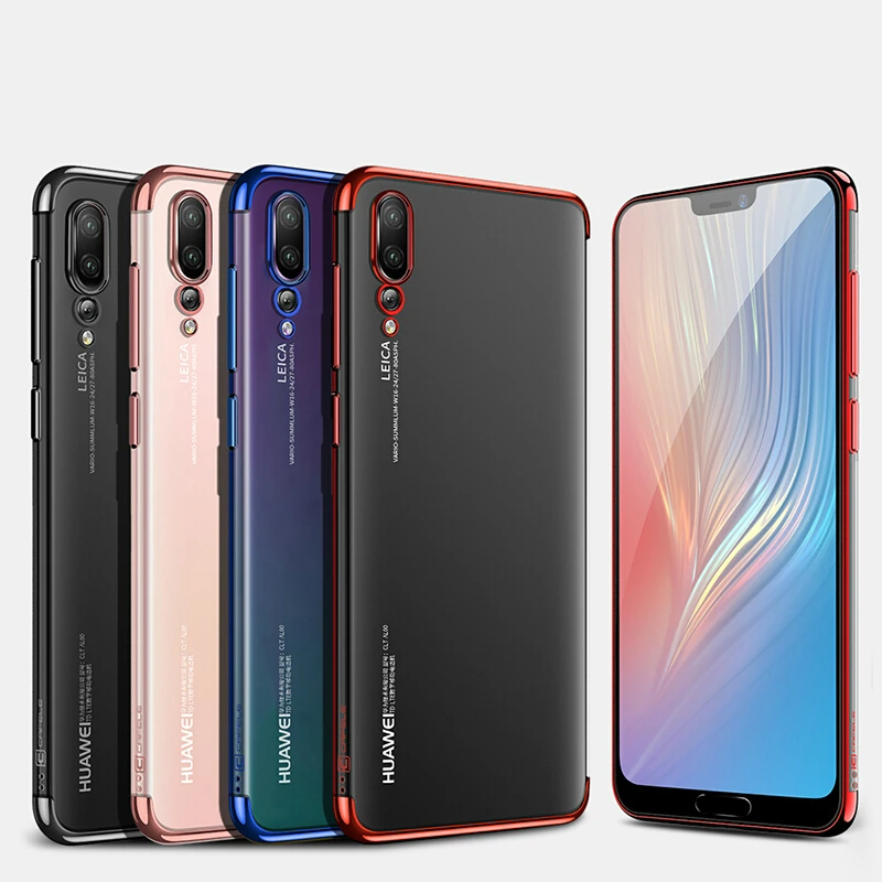 Покрытие чехол для HUAWEI nova 3i 3 4 P20 P30 Pro P10Lite Mate20 Lite P Smart Honor8C 8A 10 Lite прозрачный мягкий кремний ТПУ чехол Крышка