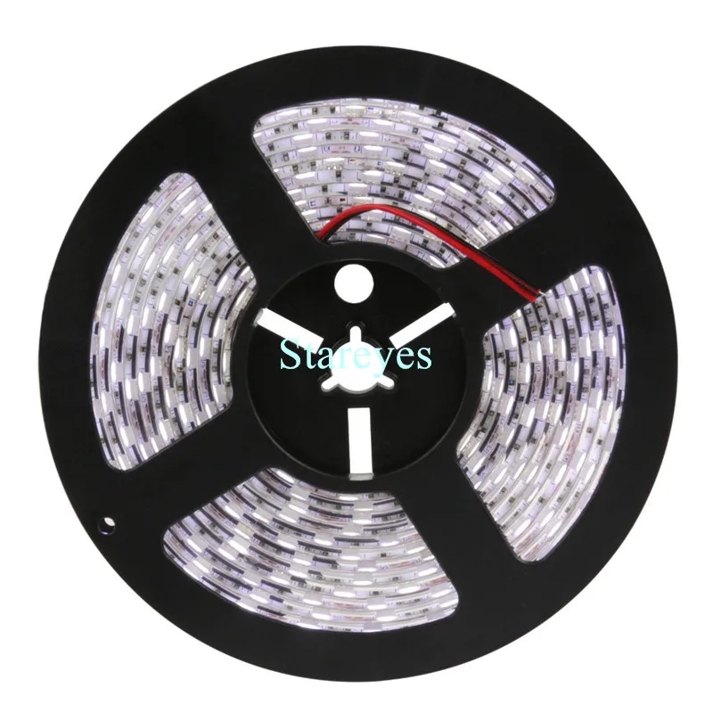 Бесплатная доставка 10 шт. SMD 5050 60 светодиодный/M RGB полоса 5M 300 светодиодный DC12V IP65