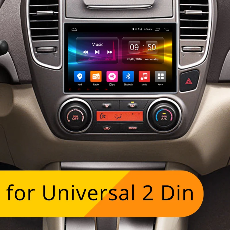 Ownice K2 2Din 10 1 дюймов HD android octa 8 ядро 2 Din универсальный автомобильный Радио Стерео dvd