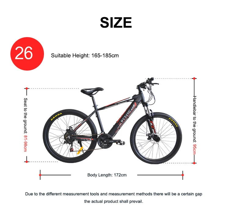 Best 26inch electric mountain bicycle 48V Anti-theft chassis hidden lithium battery Front rear Suspension ebike 25km/h pas rang 60km 7