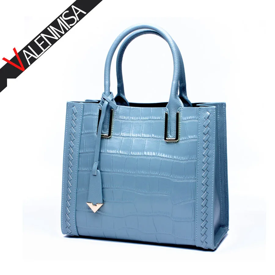 

Women Genuine Leather Tote Bag Luxury Handbags Women Bags Designer Crocodile Women Messenger Bags High Quality Famous Brands bag