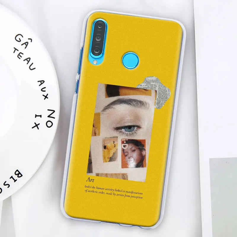 Художественный эстетический чехол для телефона с изображением Ван Гога Мона Лизы, чехол для huawei P30 Pro P10 P20 P30 Lite P8 P9 Lite P Smart Plus чехол