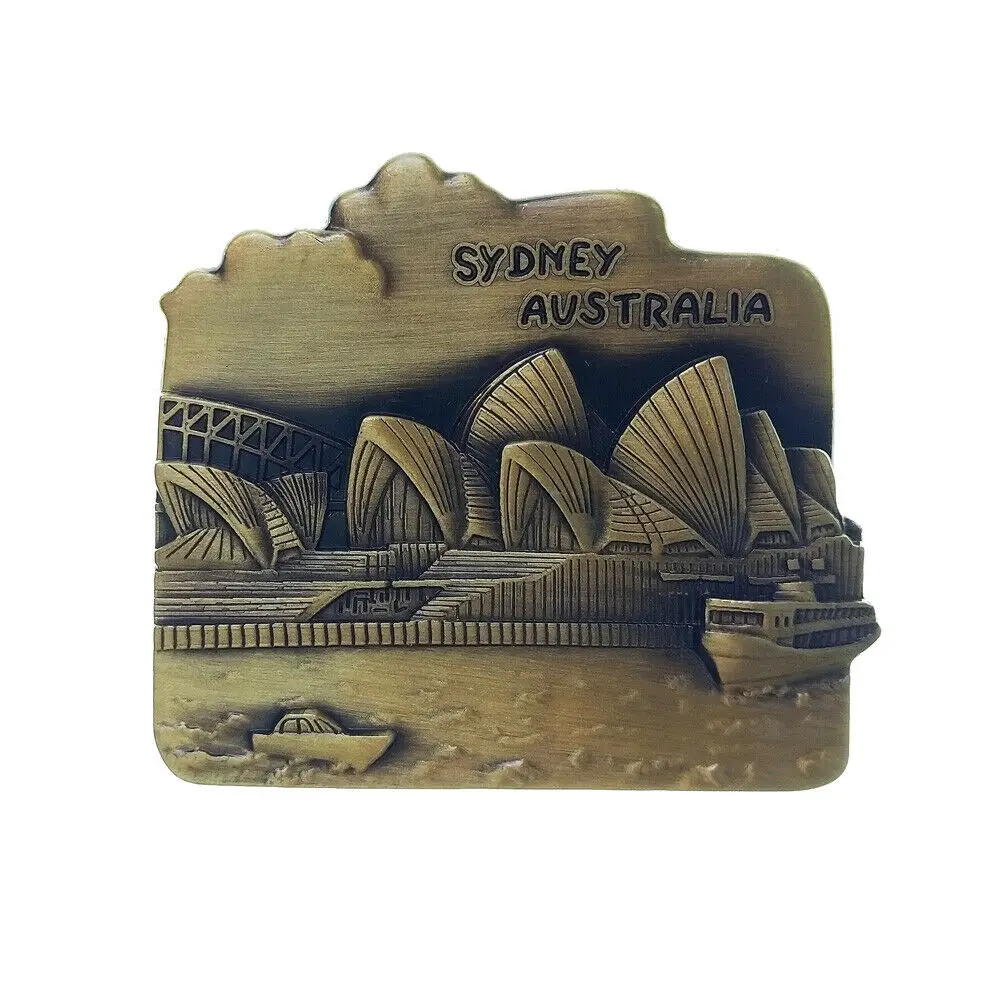 Australia Sydney Tourism Travel Souvenir 3D Metal Fridge Craft