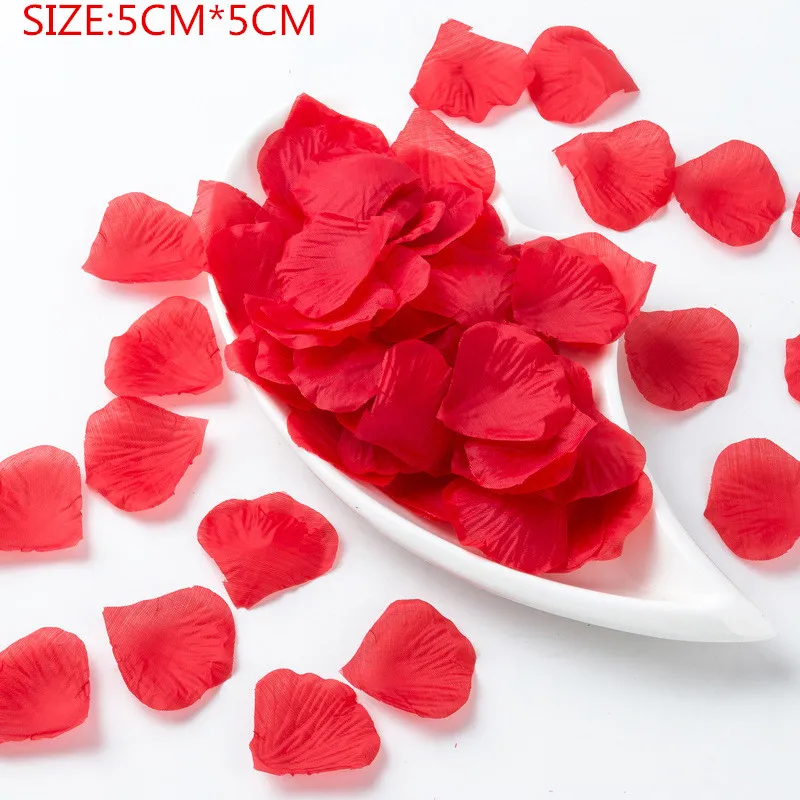 500pc Silk Rose Artificial Flowers Bride To Be Wedding Decoration Petals Table Flowers Bachelorette Party Decoration Mariage,B