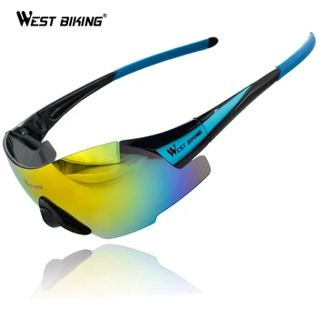 

WEST BIKING Cycling Eyewear UV400 Goggles Windproof MTB Bike Bicicleta Sunglasses 5 Colors Ciclismo Bicycle Cycling Glasses