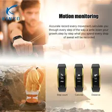 KINYO крови кислородом контроля давления smartband леди мужской браслет удаленной камеры браслет подарки для друга подруги