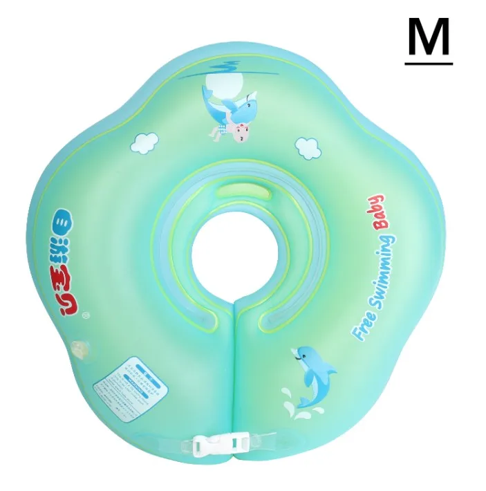 Плавающий Детский двойной воздушный шар для шеи, защищающий от опрокидывания, безопасный и удобный круг для плавания, Прямая поставка - Цвет: M