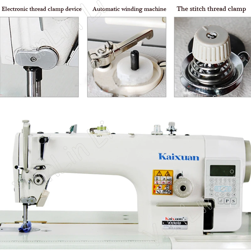 Computerized Direct-Drive Lockstitch Sewing Machine Head with Automatic Thread Trimmer KX9000C-3