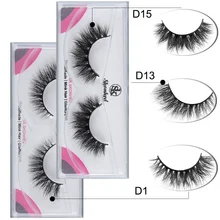 12 стилей ручной работы 3D норки накладные ресницы естественные, крест-накрест очаровательные глаза макияж Поддельные тушь для ресниц инструменты для наращивания