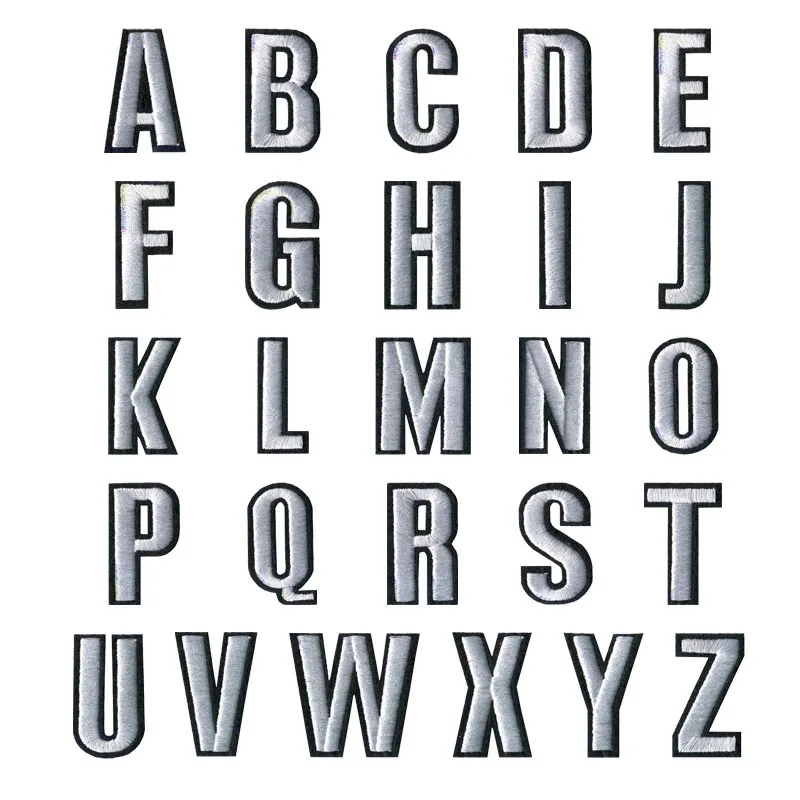 Fonts Impact English alphabet number black Model Kit Water Decal 