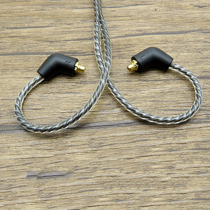 Upgrade Silver Plated MMCX Cable for Shure SE215 SE535 SE846 SE315 SE425 UE900 Earphone Silver Plat