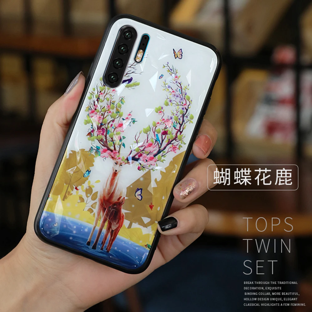 3D Diamond Case For Huawei P30 Pro P20 Lite P Smart 2019 Nova 4 3 3i On Honor 10i 10 8X 8A 8C 7C 7A Y6 2019 Y7 Pro Y9 2018 Case  (14)