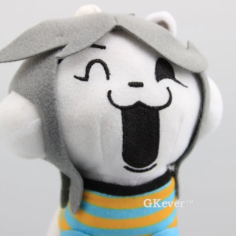 Undertale Temmie Plush Keychain Cute Small Soft Stuffed Animals
