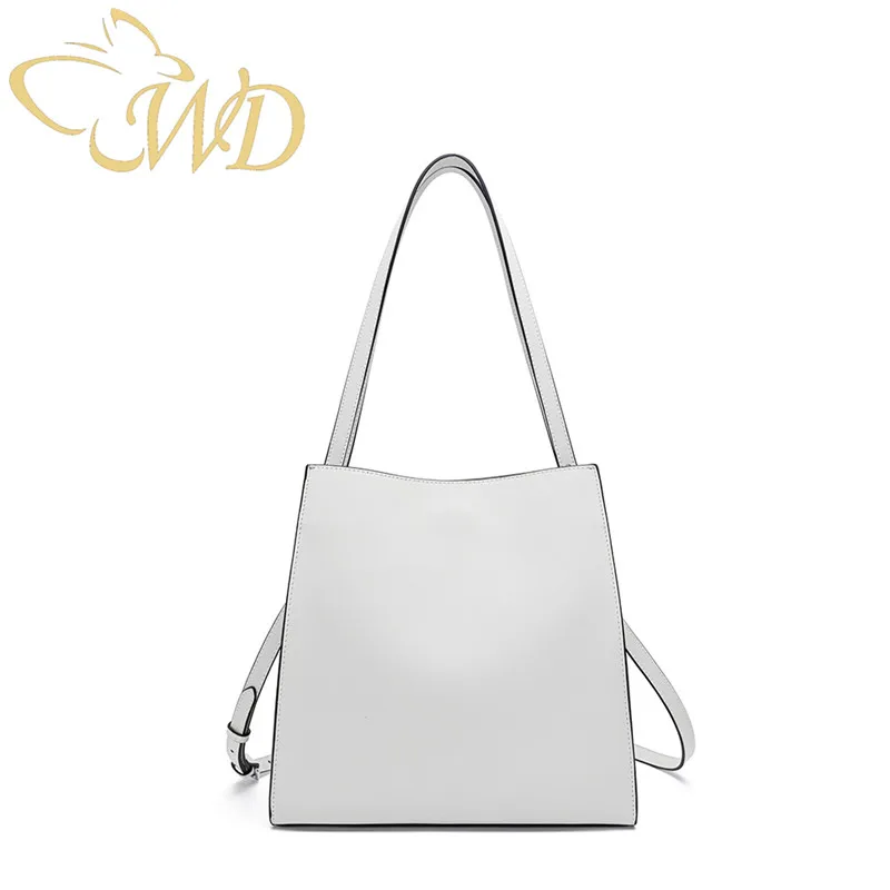 

Bag Female 2019 New Large Capacity Cowhide Women Handbag Simple Tote Bag Shoulder Portable Messenger Bag Tide
