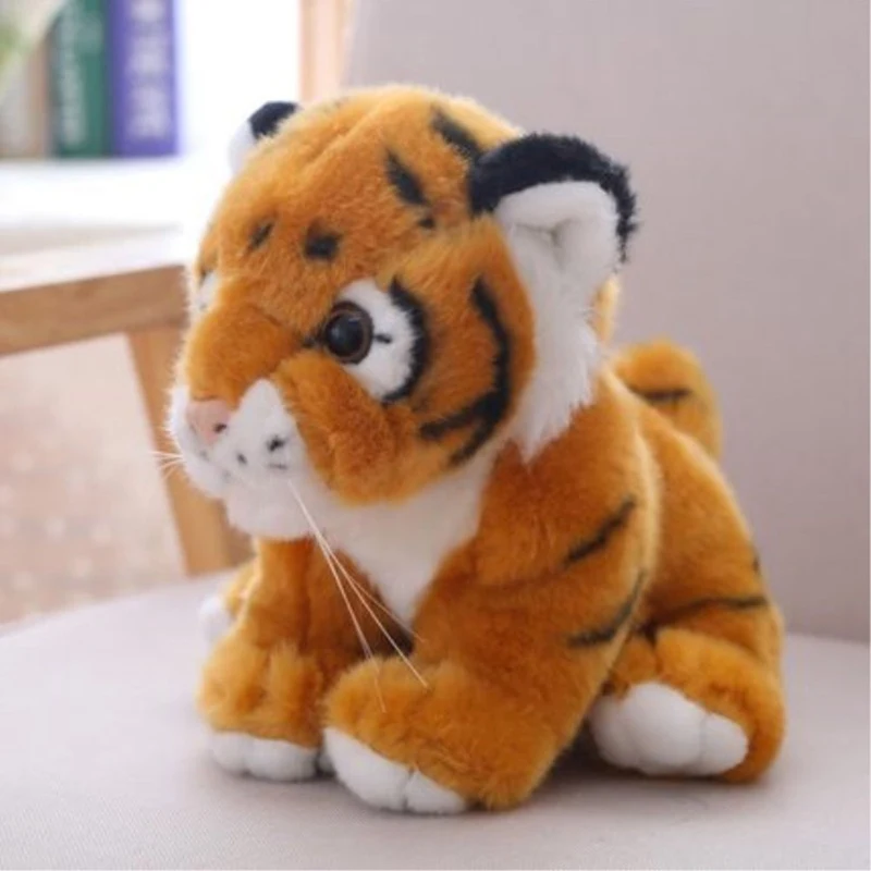 

1PC Soft Stuffed Animals Tiger Plush Toys Pillow Animal Cute Doll Cotton Girl Toys For Children