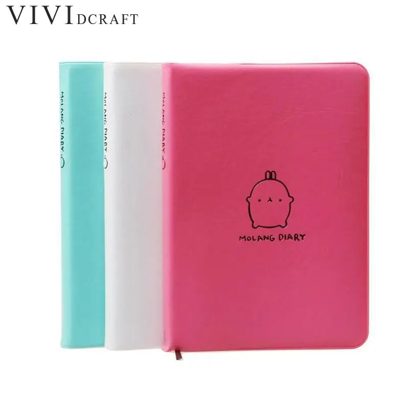 

2019 Journal Book Agenda Kawaii Molang Notebook Paper Diary Bullet Sketchbook Hobonichi School Stationery Graduation Gift