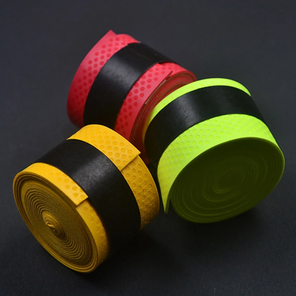 60 قطعة/الوحدة تنس مضرب Overgrip المضادة للانزلاق العرق استيعابها الصنابير تنس مضرب كرة الريشة القبضات الاهتزاز مبتذل الصيد قضيب القبضات