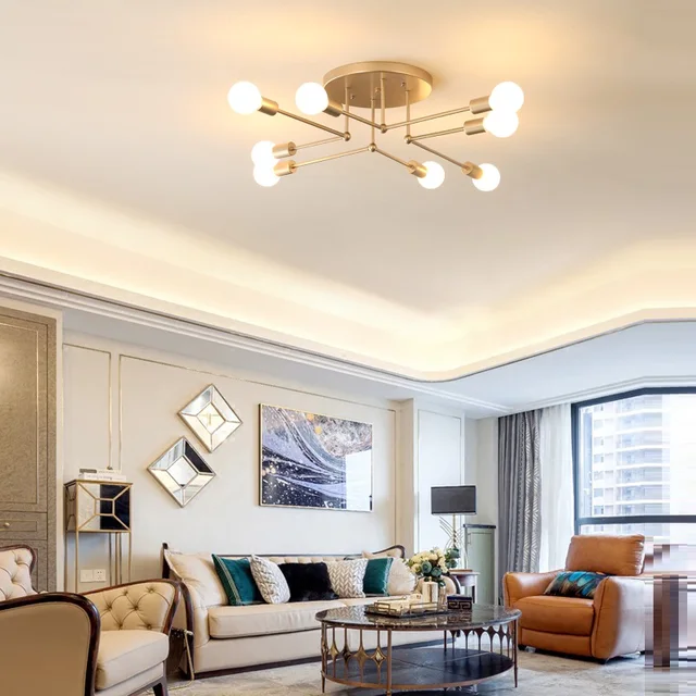 Modern Led Ceiling Lights For Living Room Bedroom Dining Home Modern Led Ceiling Lights For Living Room Bedroom Dining Home Lamp Lighting Light Fixtures Bulbs Include