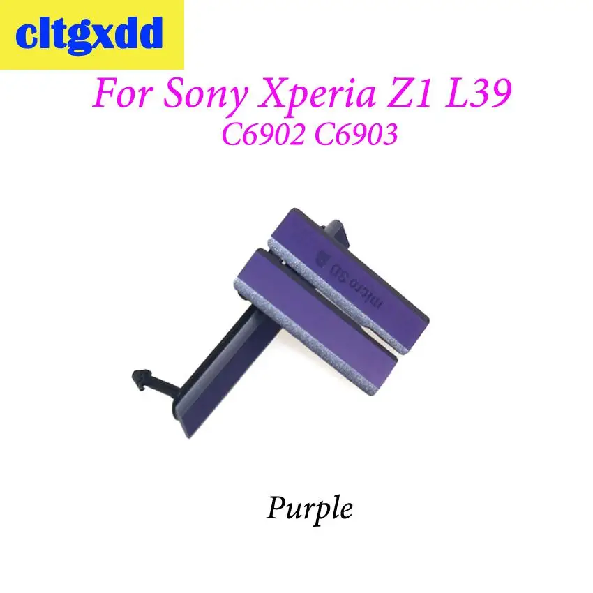 Cltgxdd Micro SD sim карта USB порт для зарядки слот пылезащитный чехол Sony Xperia Z1 L39h Honami C6902