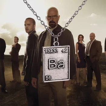

2015 Fashion Trendy Movie Breaking Bad ba.br Couples Pendant Necklace wholesale